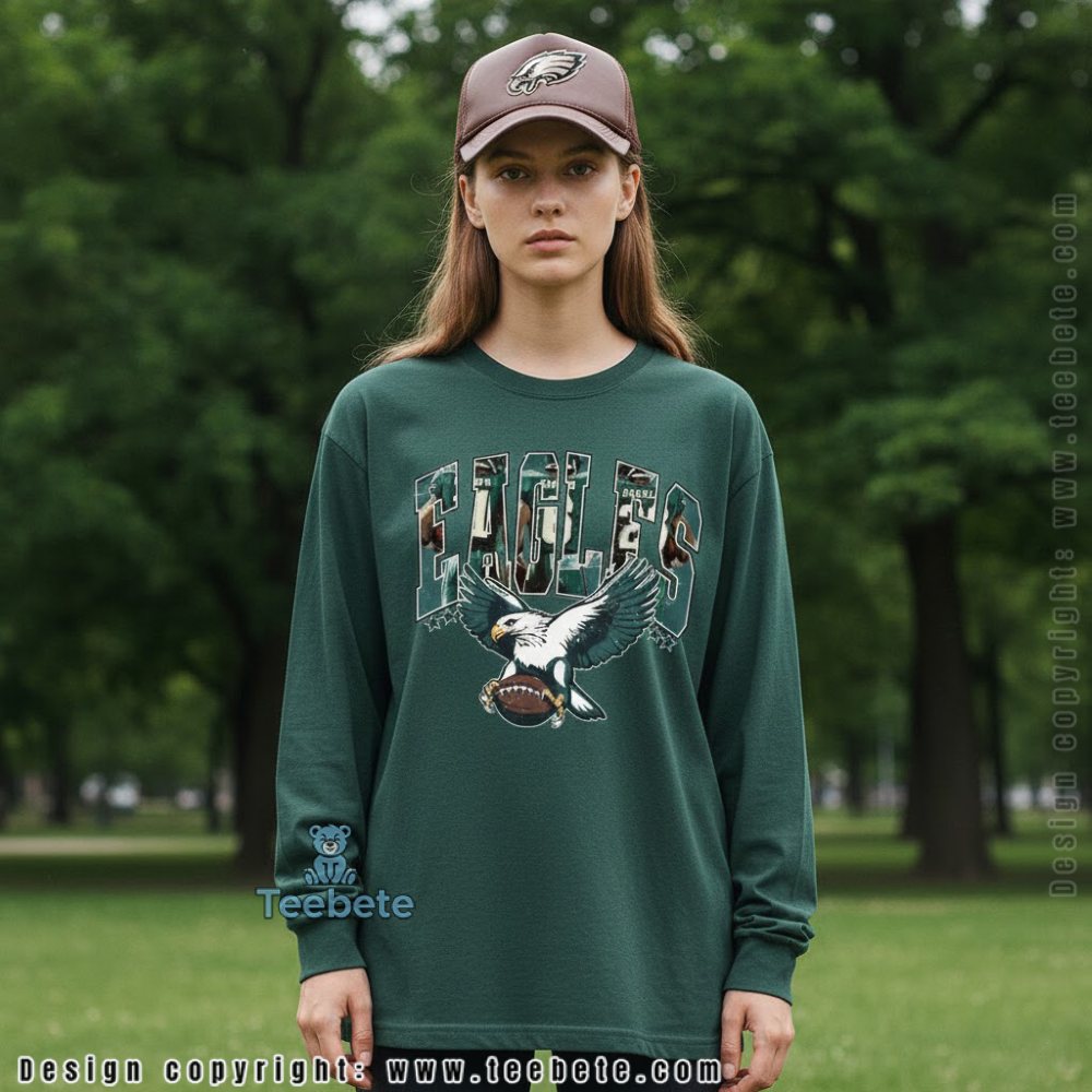 Philadelphia Eagles Football Sweatshirt Long Sleeve Men Philadelphia Eagles Football Sweatshirt Long Sleeve Men
