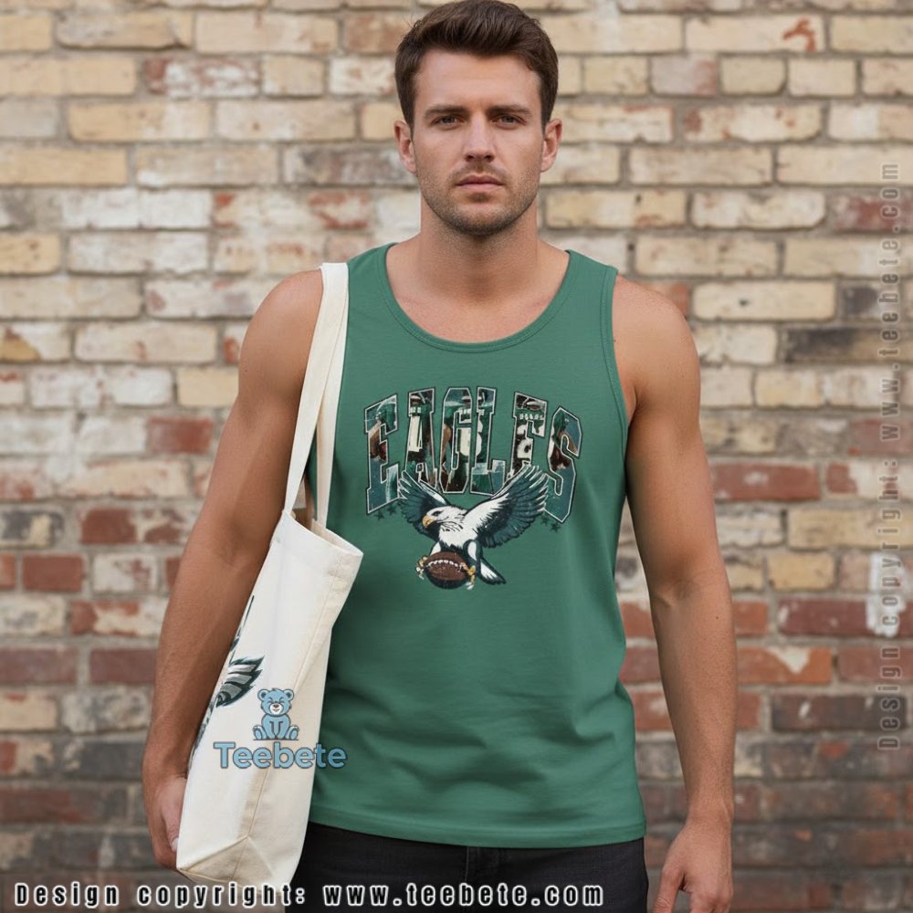 Philadelphia Eagles Football Sweatshirt Tanktop Men Philadelphia Eagles Football Sweatshirt Tanktop Men