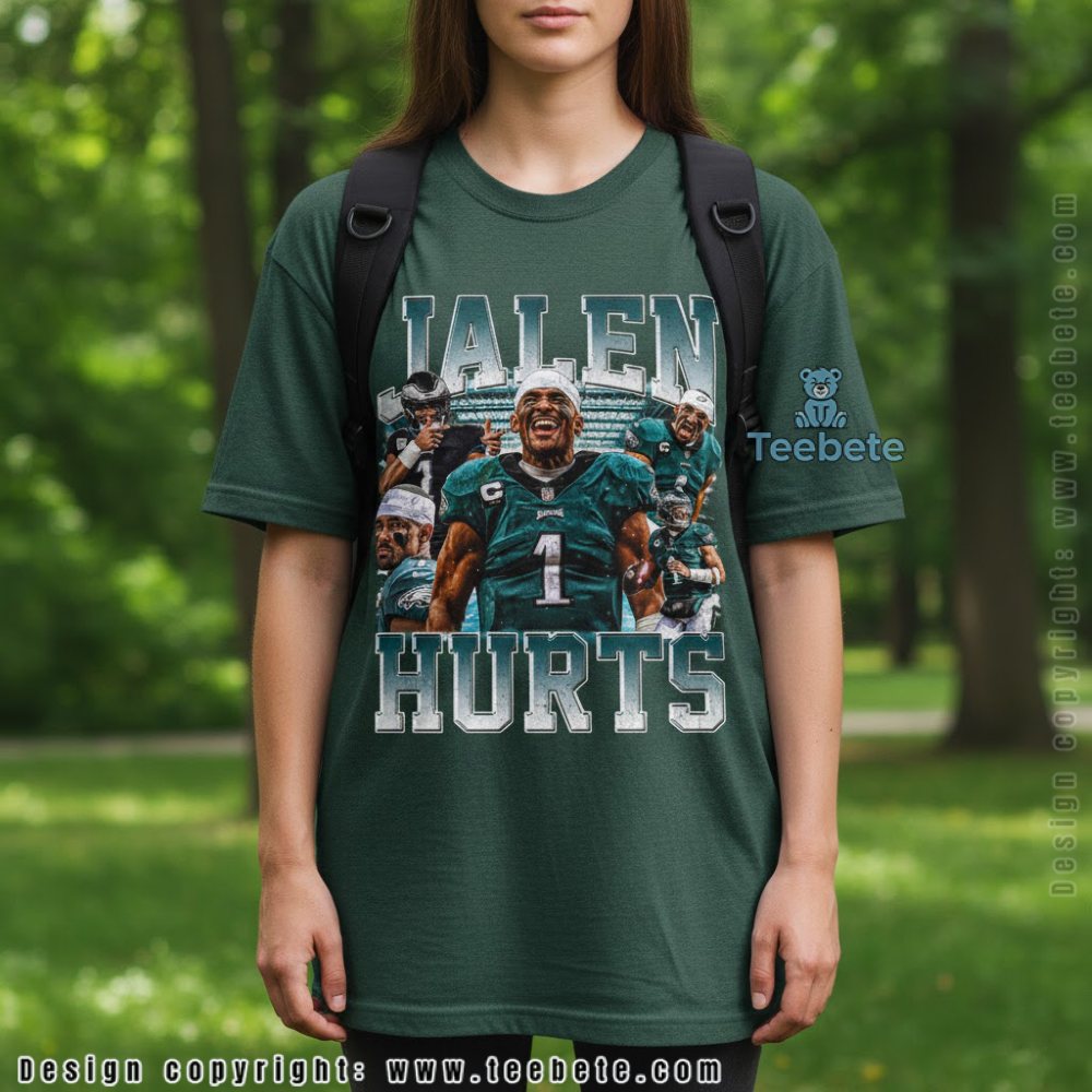 Philadelphia Eagles Jalen Hurts Retro Shirt For Men
