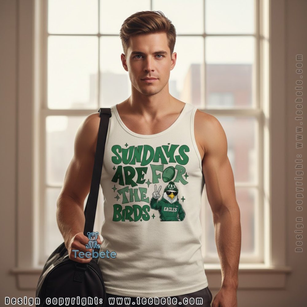 Philadelphia Eagles Sundays Are For The Birds Womens Tanktop Philadelphia Eagles Sundays Are For The Birds Womens Tanktop