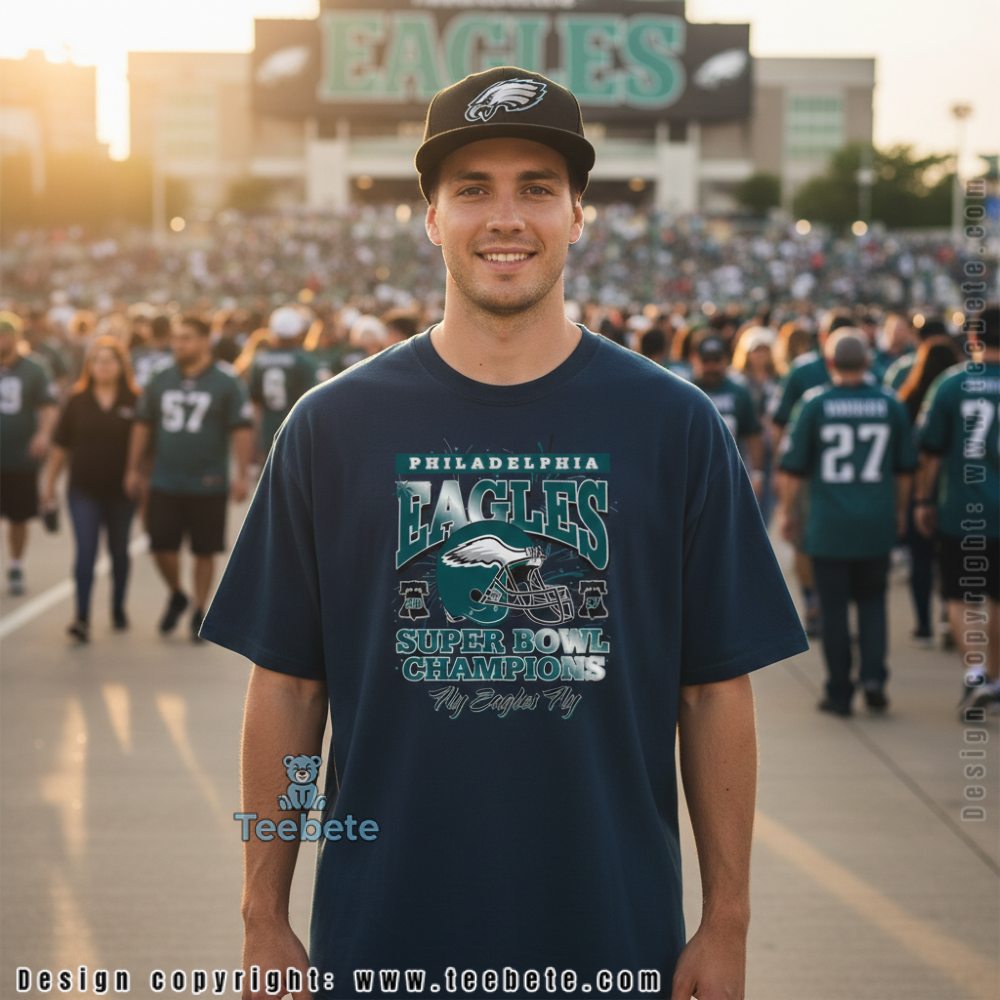 Philadelphia Eagles Super Bowl Champions Fly Eagles Fly Shirt