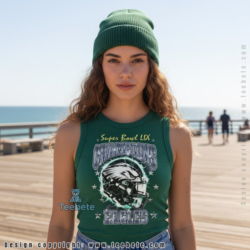 Philadelphia Eagles Super Bowl Lix Champions Tanktop Men Women Philadelphia Eagles Super Bowl Lix Champions Tanktop Men Women