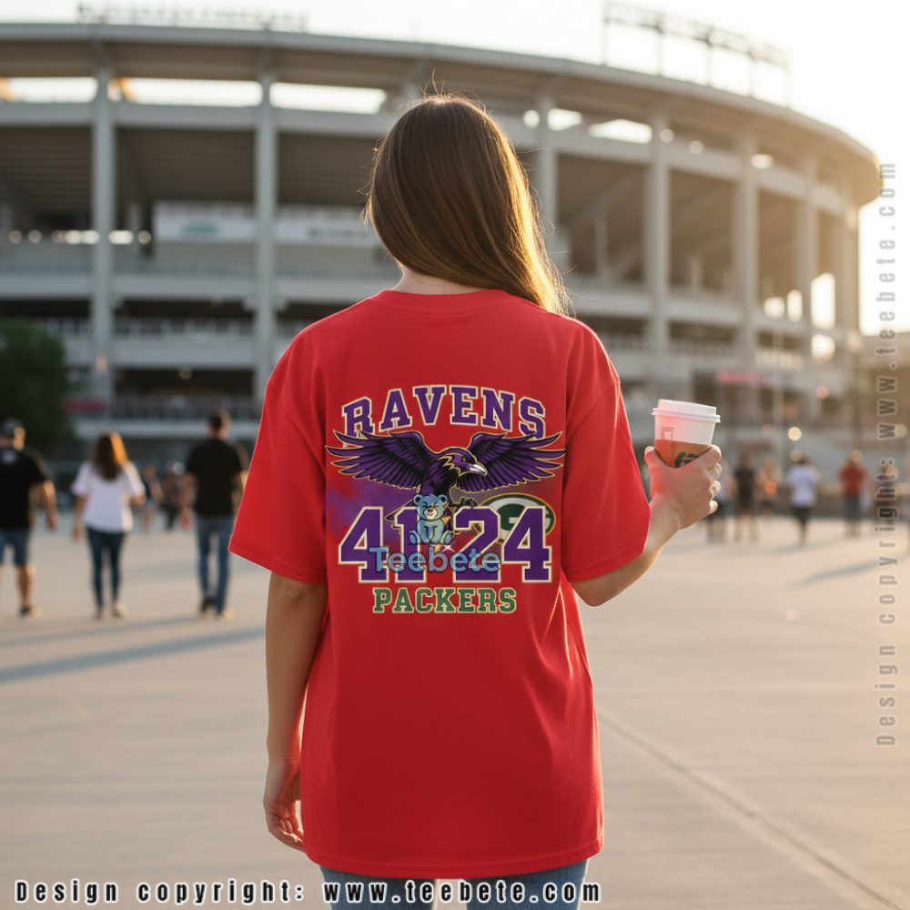 Ravens Beat Packers 41 24 Victory Shirt Championship Game Commemorative