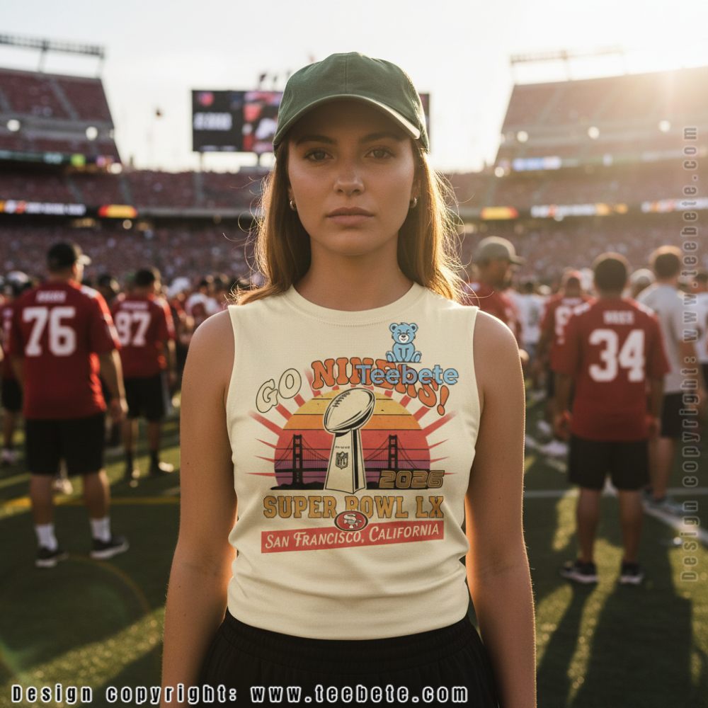San Francisco 49Ers Super Bowl Lx 2026 Tanktop Go Niners Champion San Francisco 49Ers Super Bowl Lx 2026 Tanktop Go Niners Champion