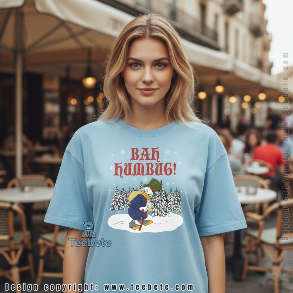 Scrooge Mcduck Bah Humbug Christmas Shirt