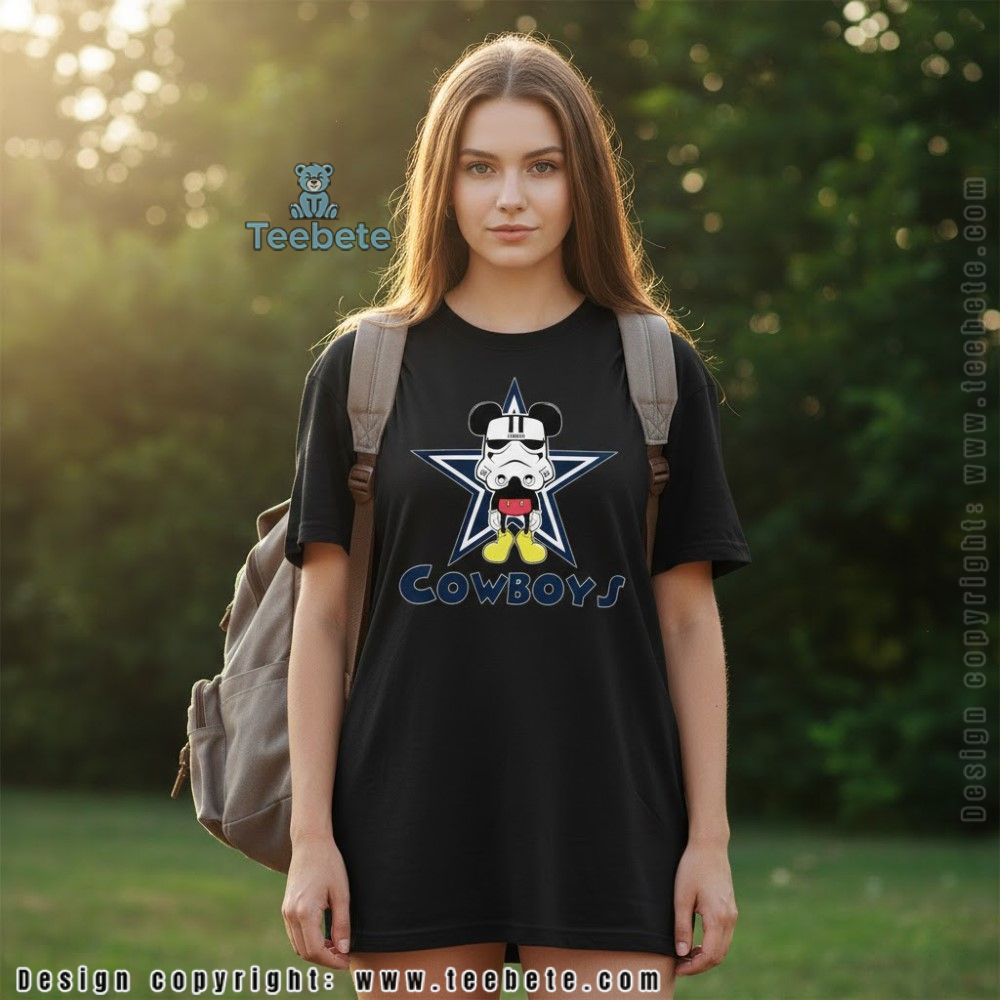 Star Wars Mickey Dallas Cowboys Shirt