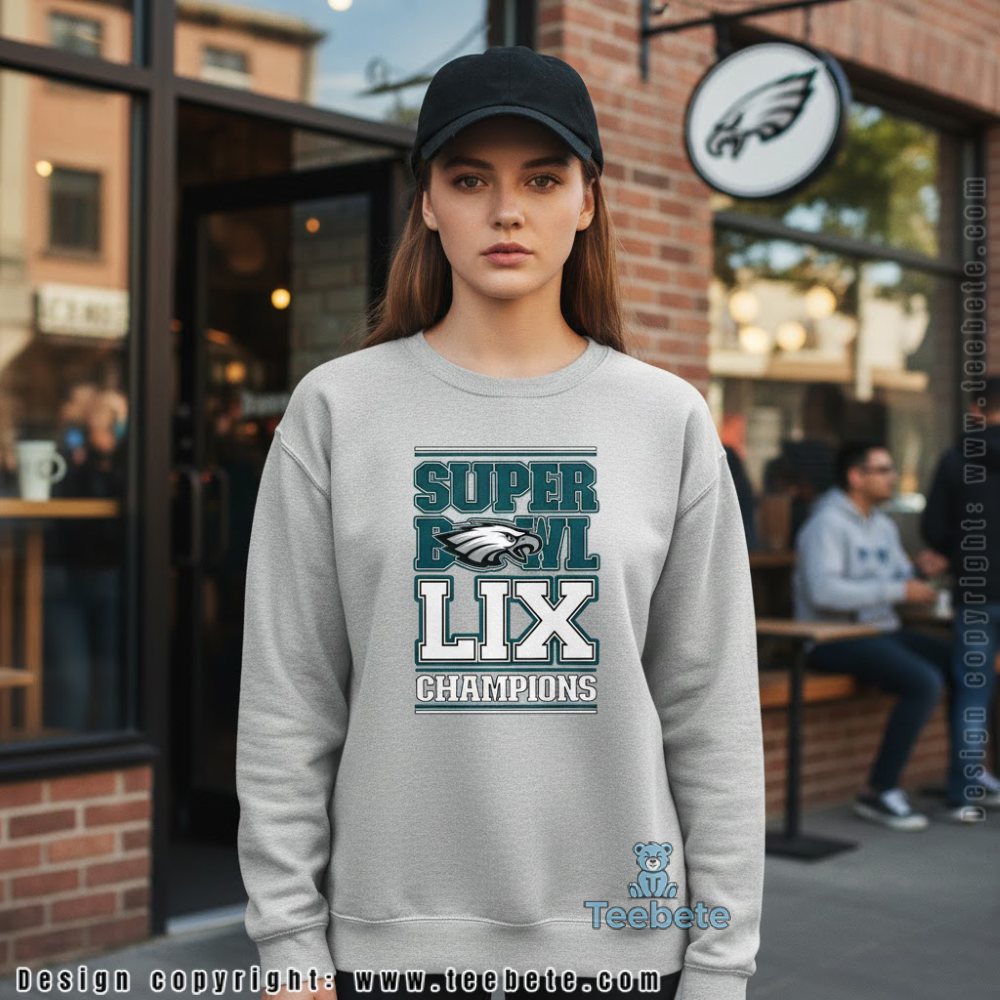 Super Bowl Lix Champions Eagles Long Sleeve Super Bowl Lix Champions Eagles Long Sleeve