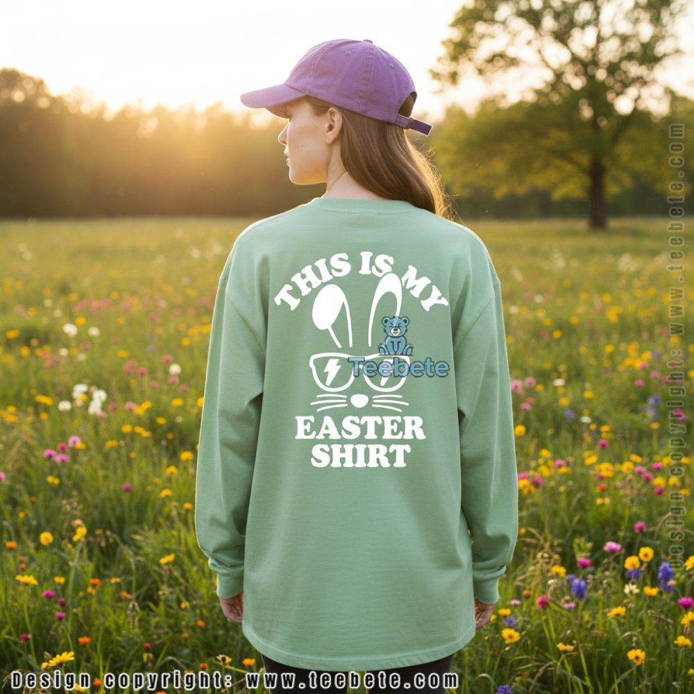 This Is My Easter Long Sleeve Cool Bunny This Is My Easter Long Sleeve Cool Bunny
