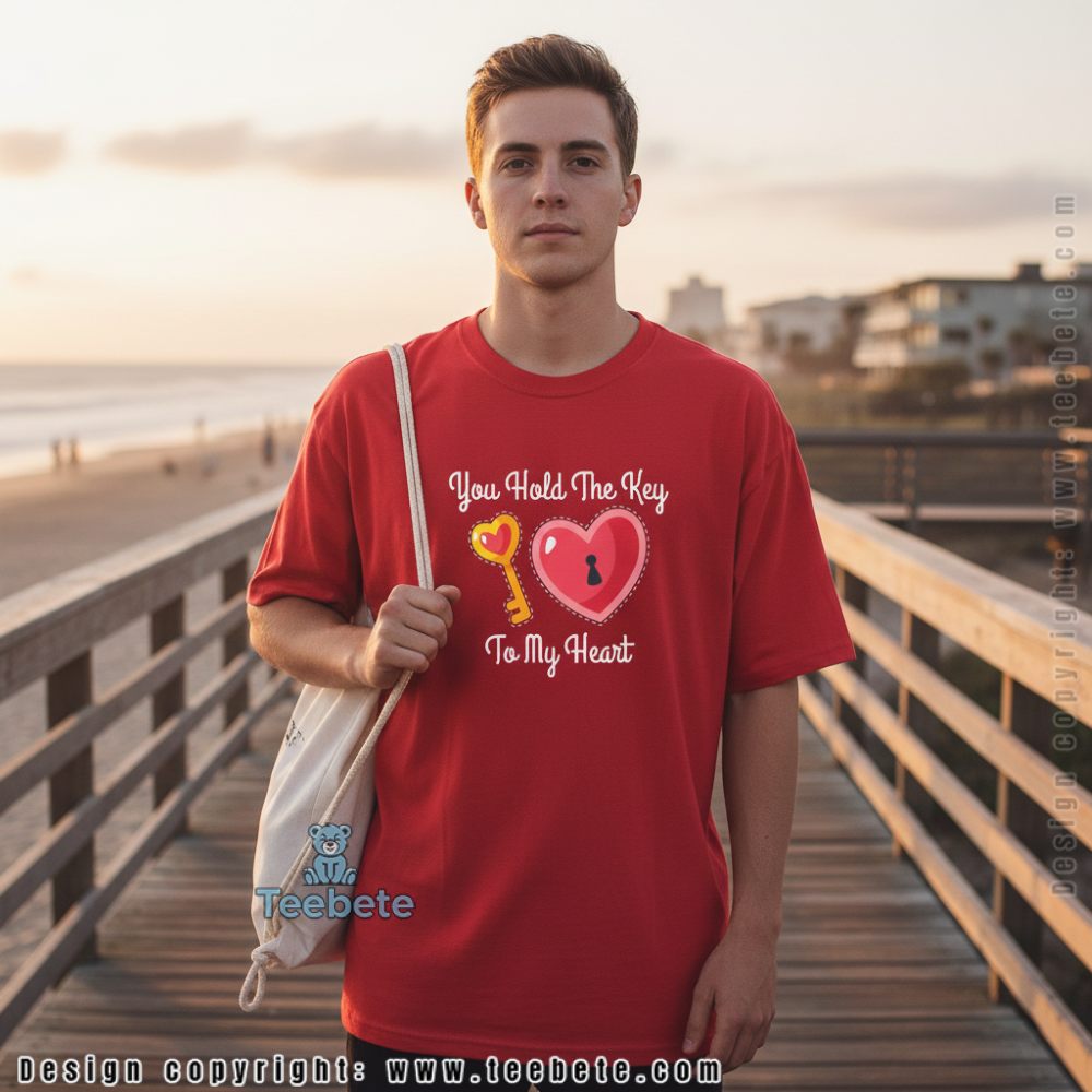 You Hold The Key To My Heart Couple Gift Tee