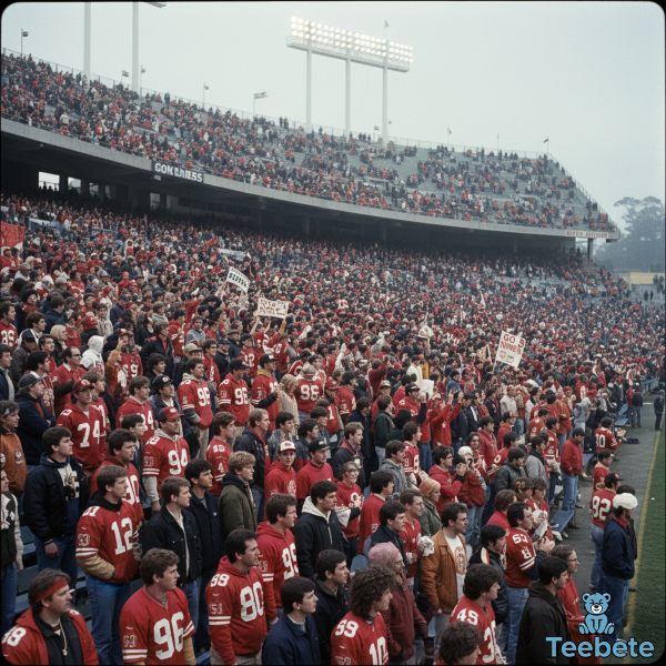San Francisco 49ers Fans Candlestick Park 1980s