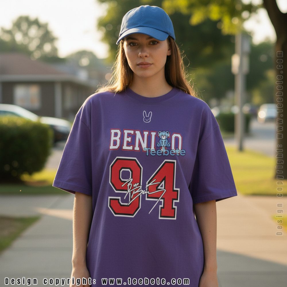 Bad Bunny Benito 94 Super Bowl LX  Signature Fan Shirt