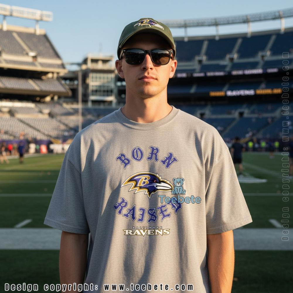 Baltimore Ravens Born And Raised Shirt Men Women