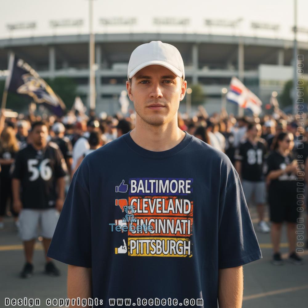 Baltimore Ravens vs AFC North Rivals Funny Shirt