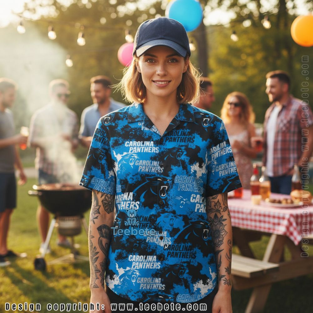 Tennessee Titans Tropical Hibiscus Navy White Floral Hawaiian Shirt