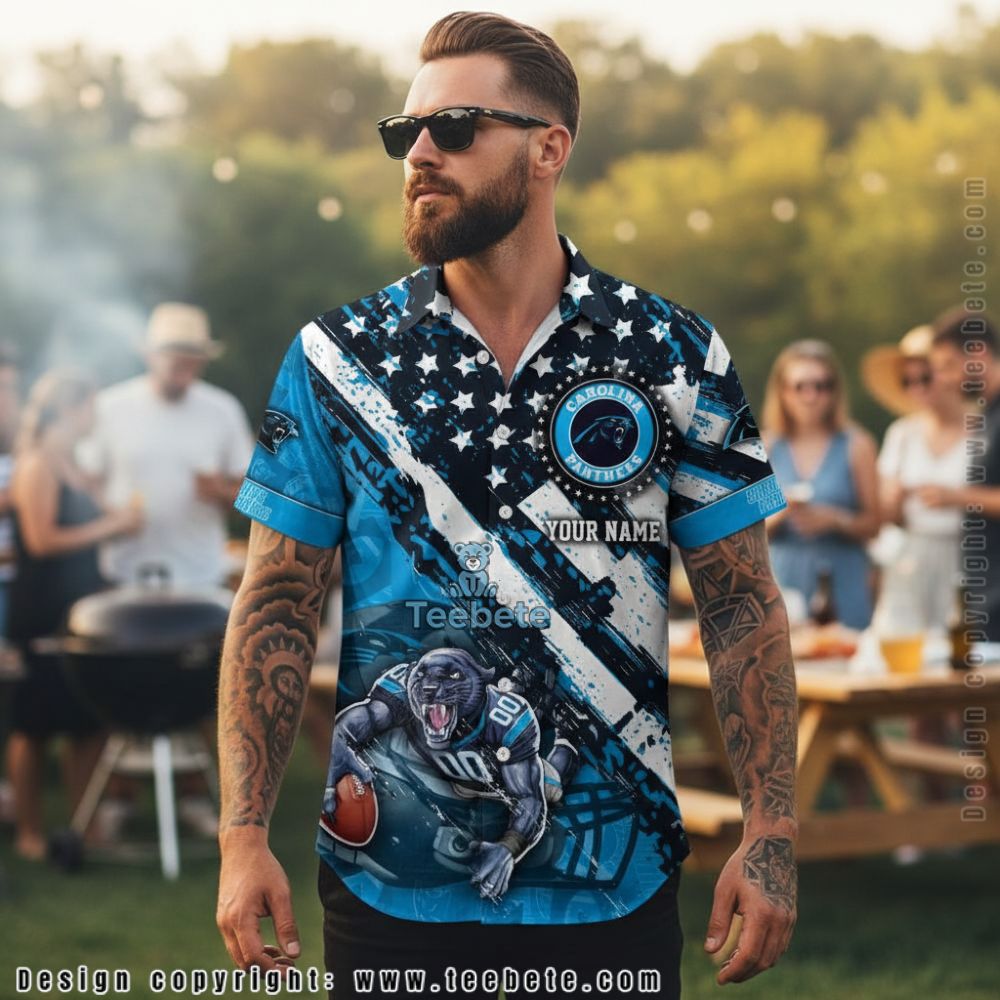 Carolina Panthers Team Spirit Vacation Beach Shirt Carolina Panthers Team Spirit Vacation Beach Shirt