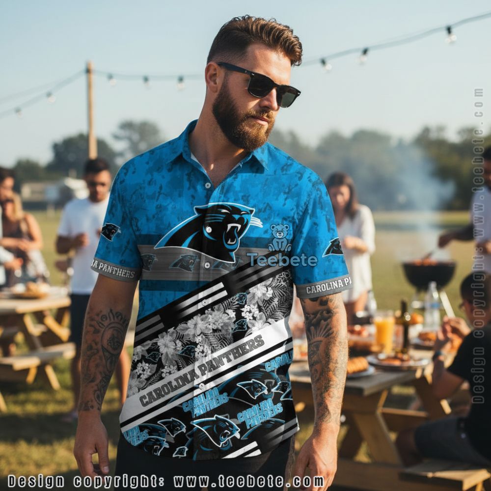 Carolina Panthers Team Spirit Vacation Beach Shirt