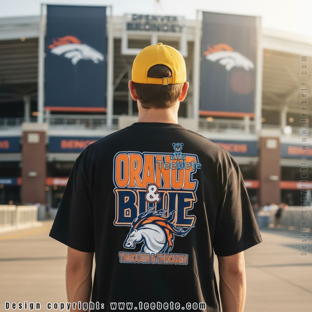 Denver Broncos Abbey Road Players Signatures Cotton Shirt Denver Broncos Abbey Road Players Signatures Cotton Shirt