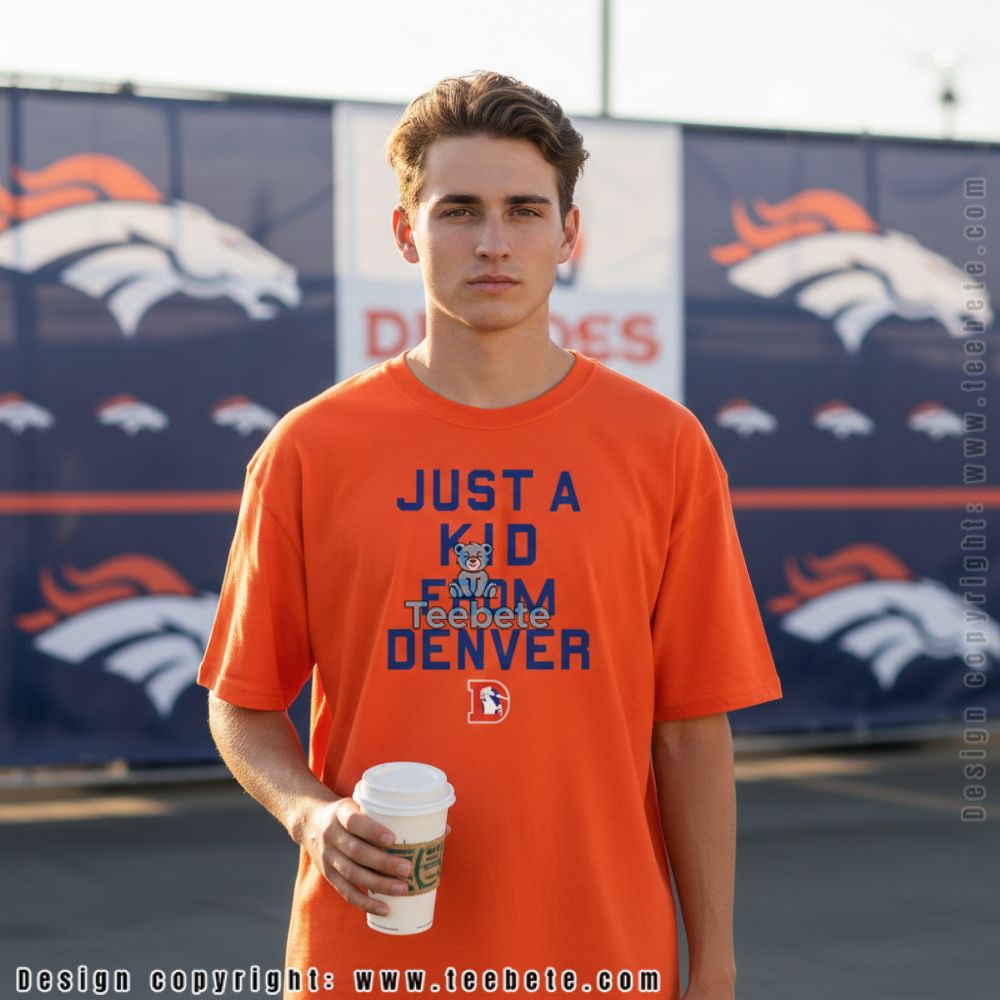 Denver Broncos Tasmanian Devil Sack Em Shirt