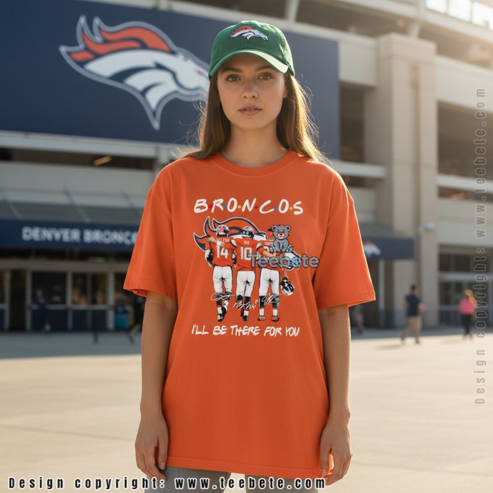 Denver Broncos Superman American Flag Unisex Shirt
