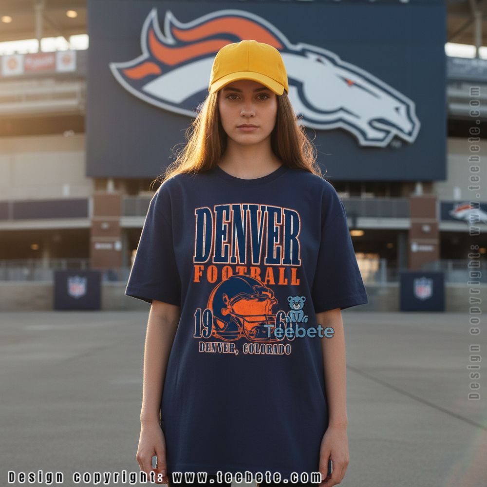 Denver Football Afc West Champions Celebration Shirt