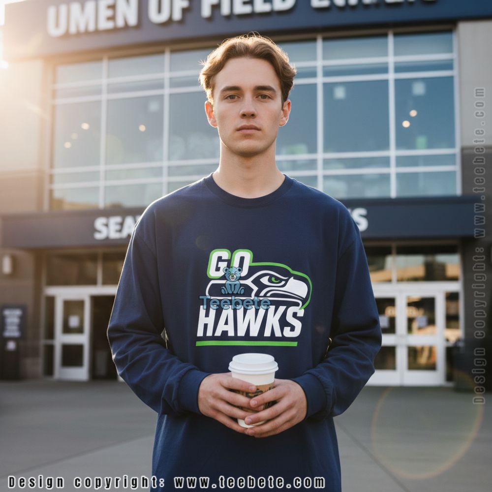 Go Hawks Seattle Team Pride Long Sleeve Go Hawks Seattle Team Pride Long Sleeve