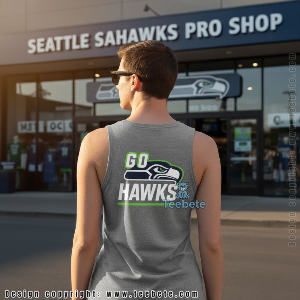 Go Hawks Seattle Team Pride Tanktop Go Hawks Seattle Team Pride Tanktop