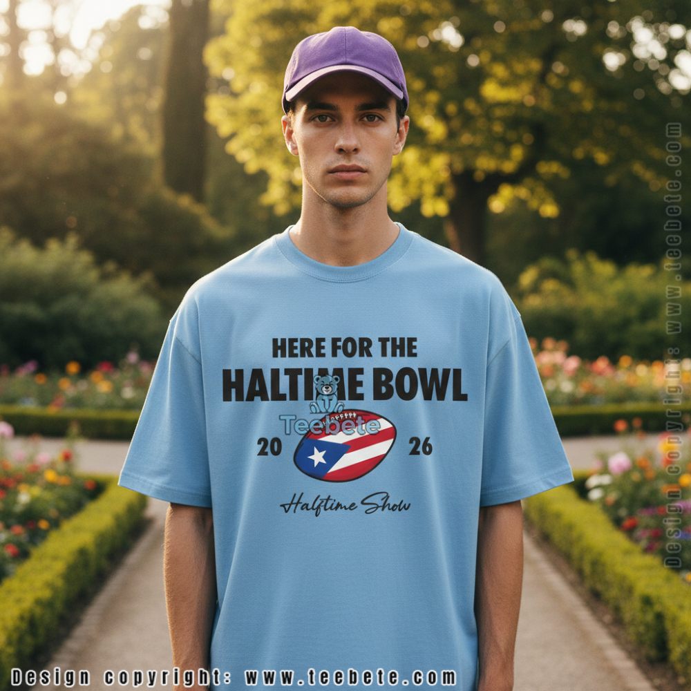 Here For The Halftime Bowl 2026 T-Shirt