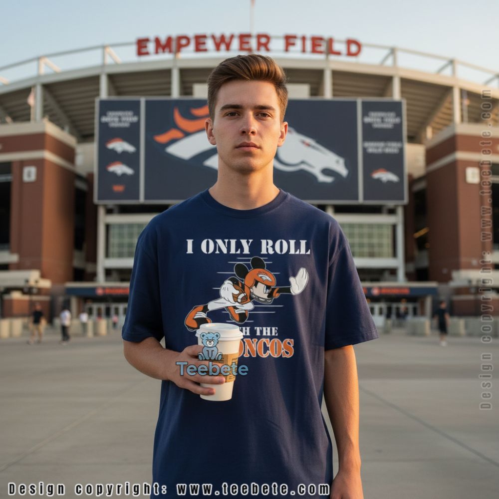 I Liked Denver Football Before It Was Cool Hipster Fan Shirt