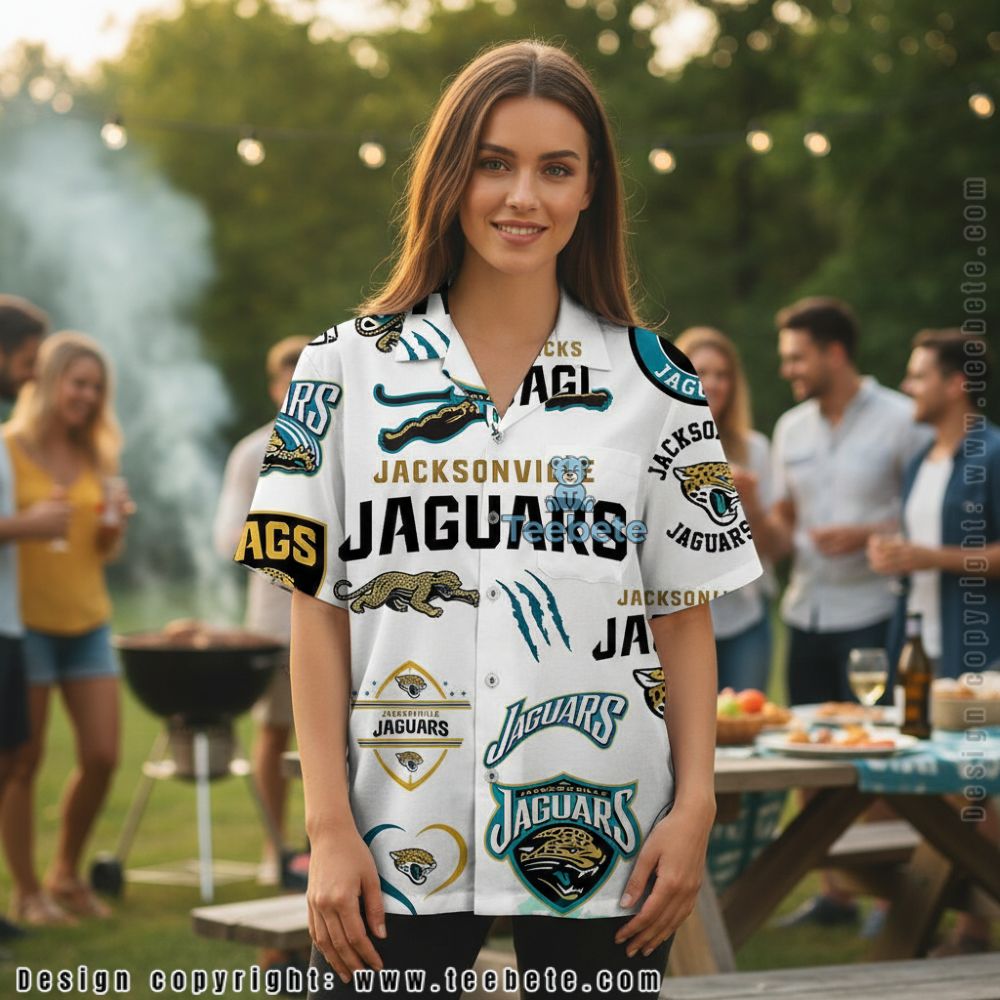 Jacksonville Jaguars Jason Freddy Chucky Slasher Halloween Hawaiian Shirt