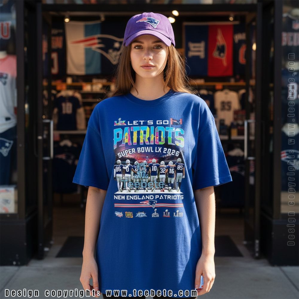 Let’s Go Patriots Super Bowl LX 2026 Party Shirt