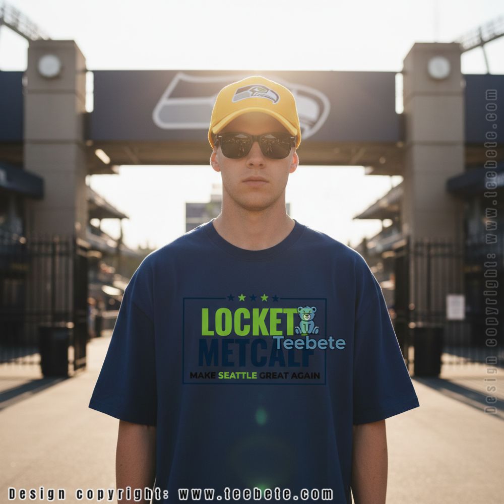 Lockett Metcalf Make Seattle Great Again Football Tee