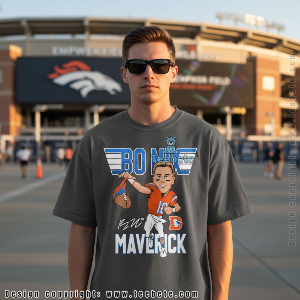 Maverick Bo Nix Denver Broncos Signature Graphic Shirt
