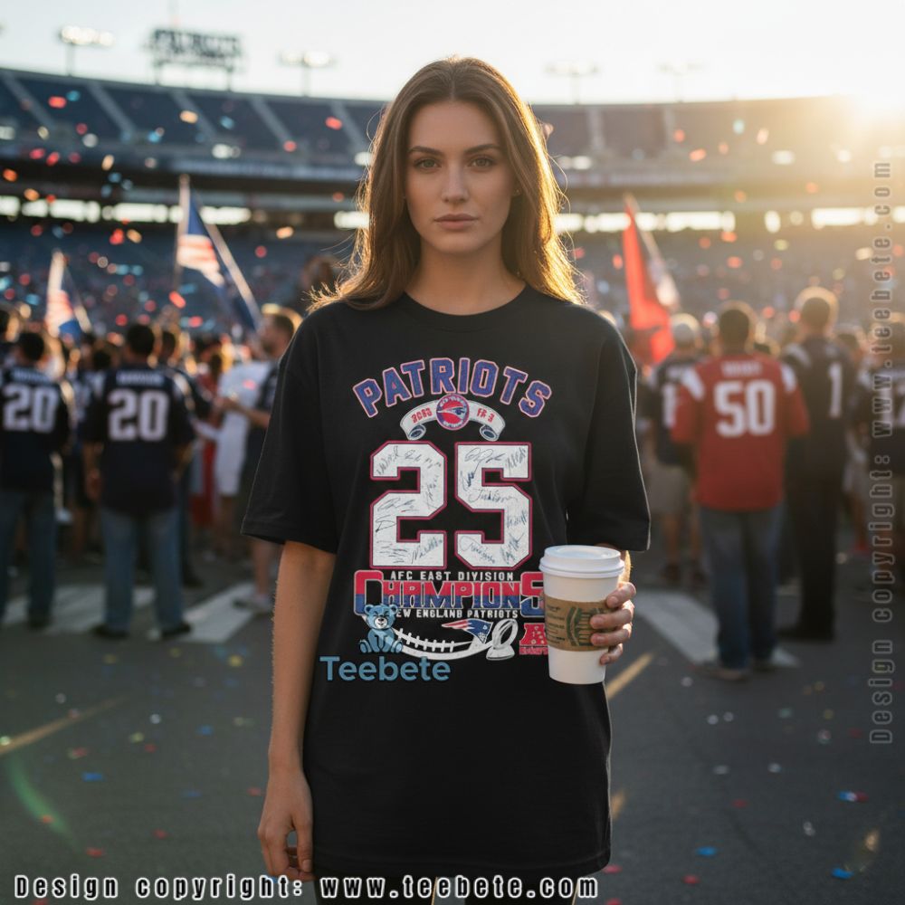 New England Patriots 66Th Anniversary 1960 2026 Signatures Shirt