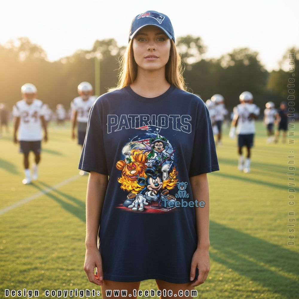 New England Patriots Punisher Skull Logo Die Hard Fan Shirt