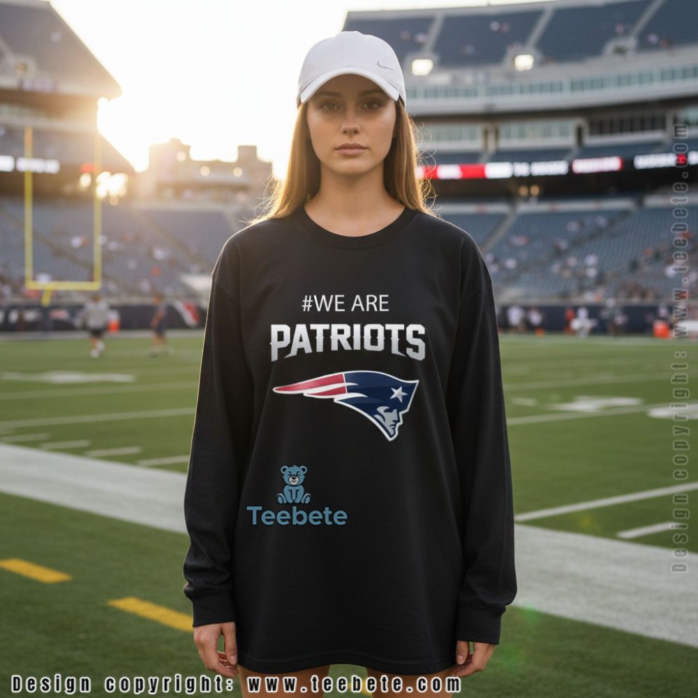 New England Patriots We Are Patriots Slogan Sports Long Sleeve New England Patriots We Are Patriots Slogan Sports Long Sleeve