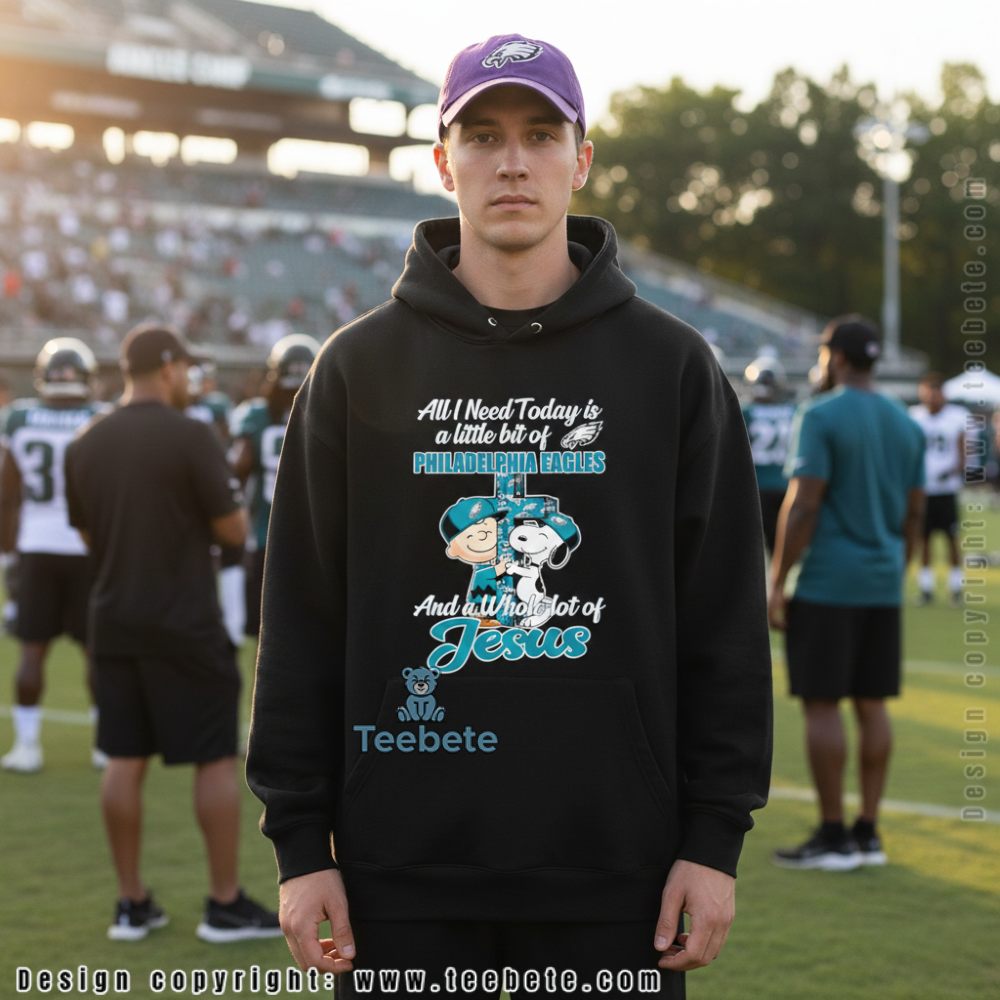 Philadelphia Eagles Snoopy Charlie Brown Whole Lot Of Jesus Hoodie Philadelphia Eagles Snoopy Charlie Brown Whole Lot Of Jesus Hoodie