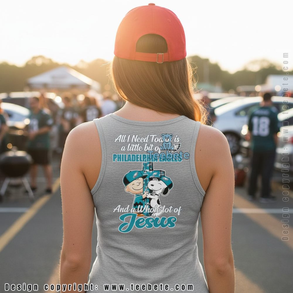 Philadelphia Eagles Snoopy Charlie Brown Whole Lot Of Jesus Tanktop Philadelphia Eagles Snoopy Charlie Brown Whole Lot Of Jesus Tanktop