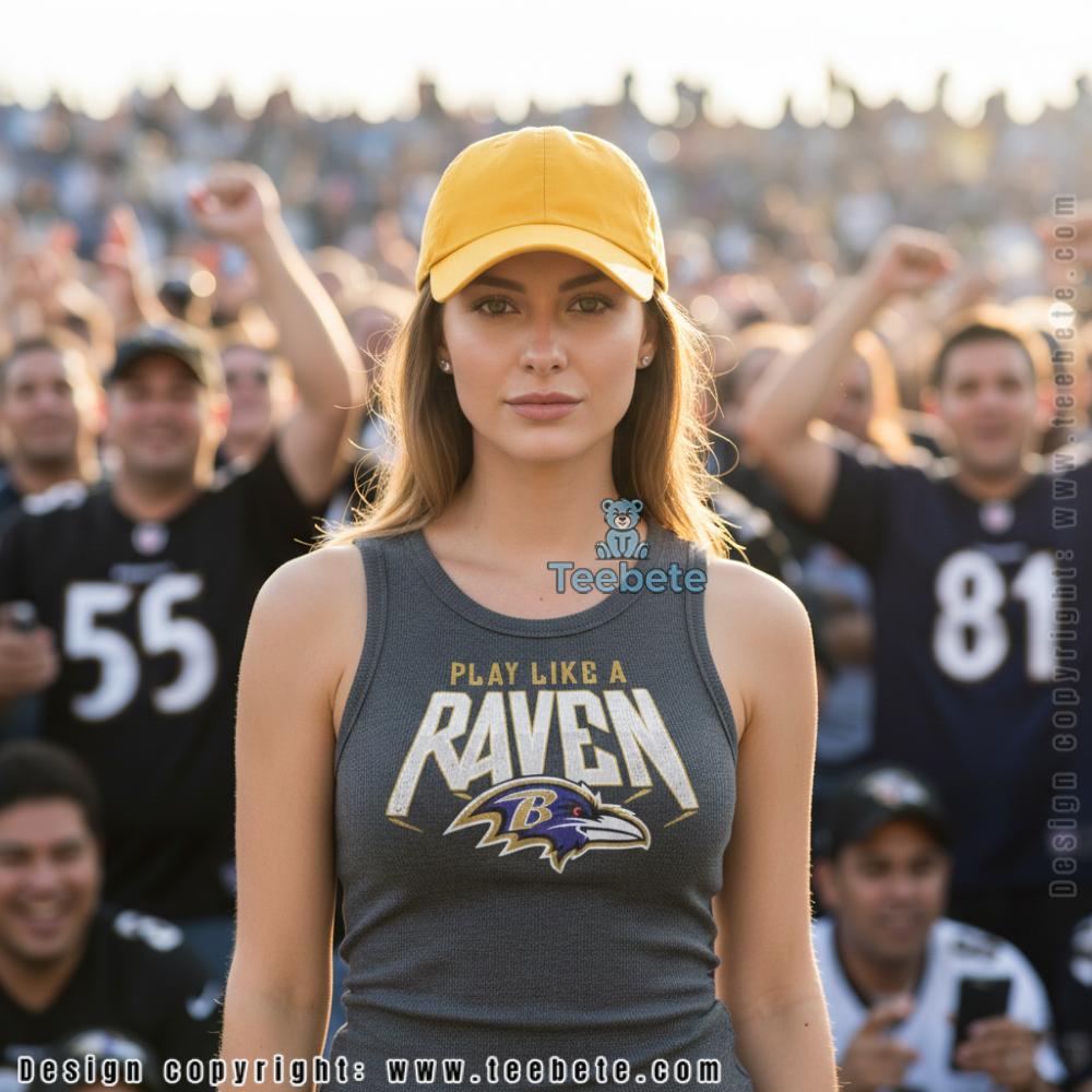 Play Like A Raven Baltimore Unisex Tanktop Play Like A Raven Baltimore Unisex Tanktop