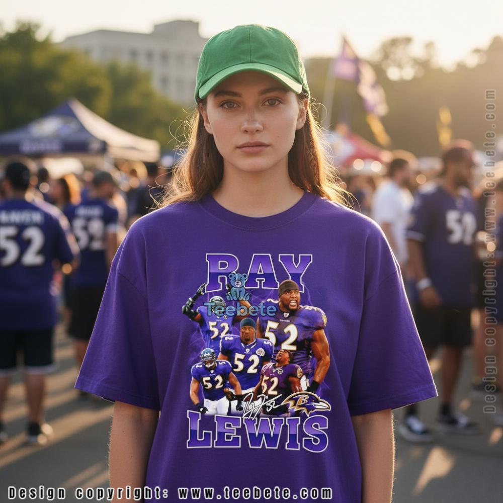 Ray Lewis Baltimore Ravens Vintage 90s Shirt