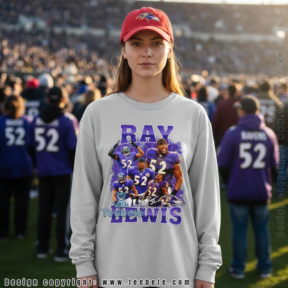 Ray Lewis Baltimore Ravens Vintage 90s Long Sleeve Ray Lewis Baltimore Ravens Vintage 90s Long Sleeve