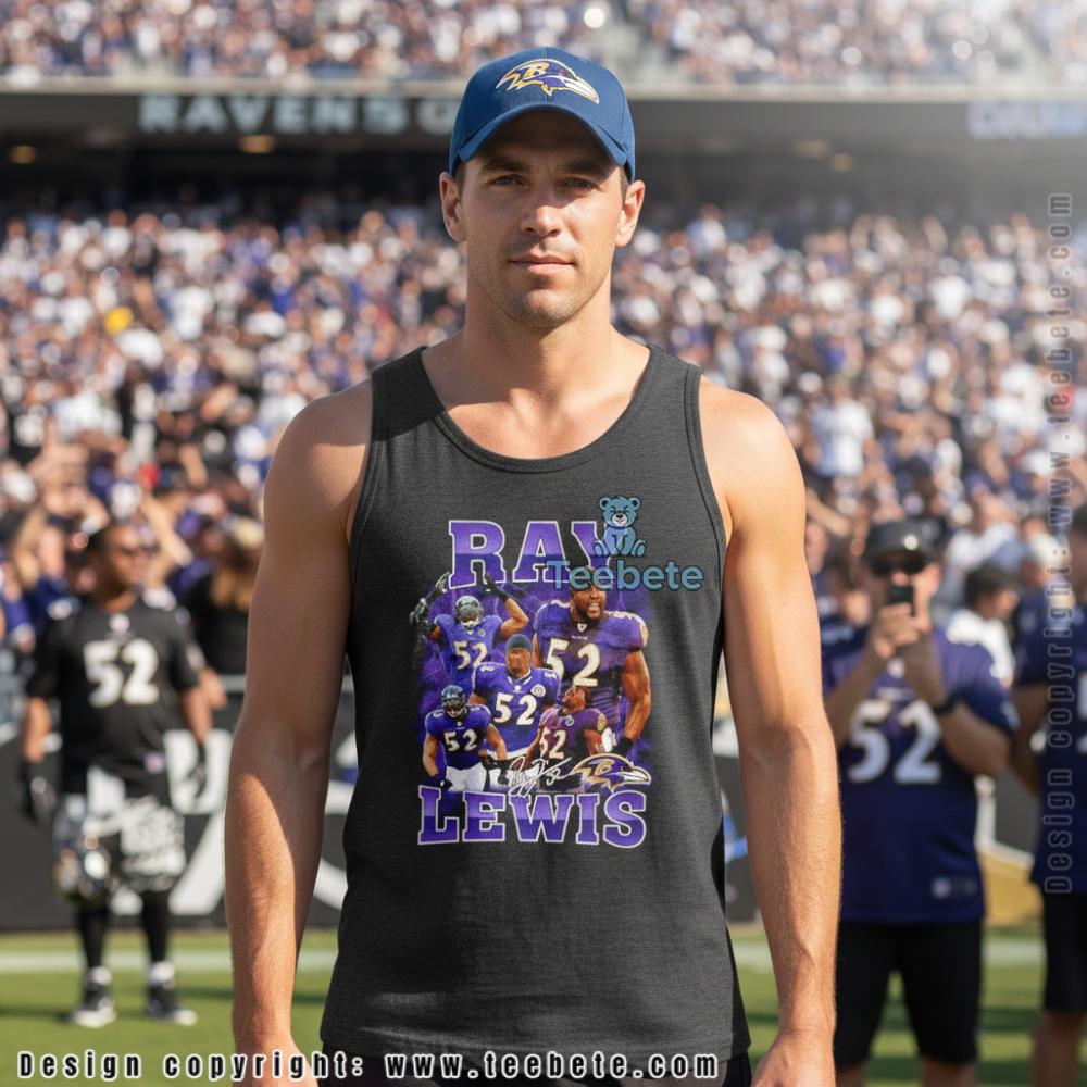 Ray Lewis Baltimore Ravens Vintage 90s Tanktop Ray Lewis Baltimore Ravens Vintage 90s Tanktop