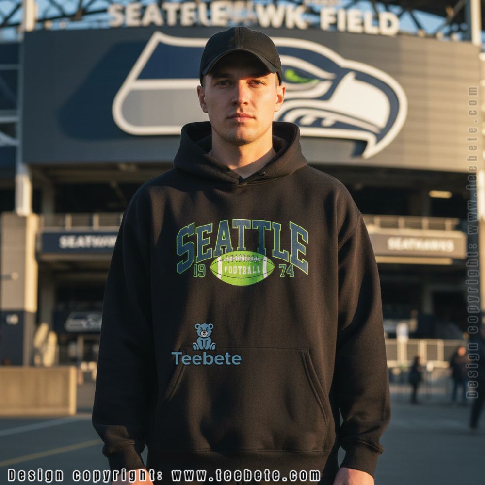 Seattle Seahawks 1974 Football Hoodie For Fan Seattle Seahawks 1974 Football Hoodie For Fan