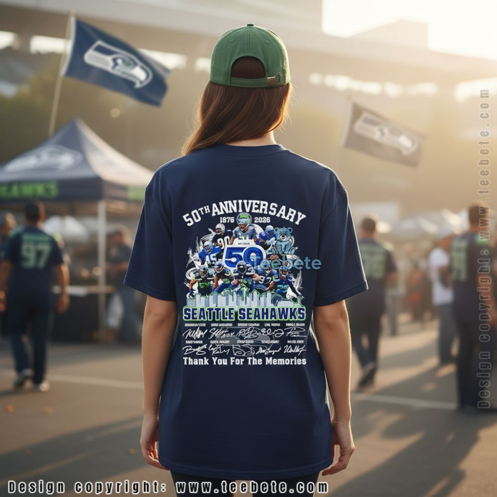 Seattle Seahawks 50Th Anniversary Thank You For The Memories Shirt