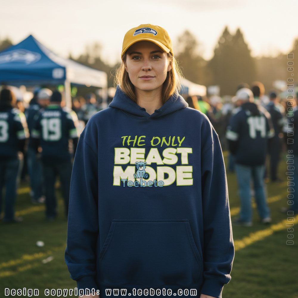 Seattle Seahawks Beast Mode Marshawn Lynch Legendary Player Hoodie Seattle Seahawks Beast Mode Marshawn Lynch Legendary Player Hoodie