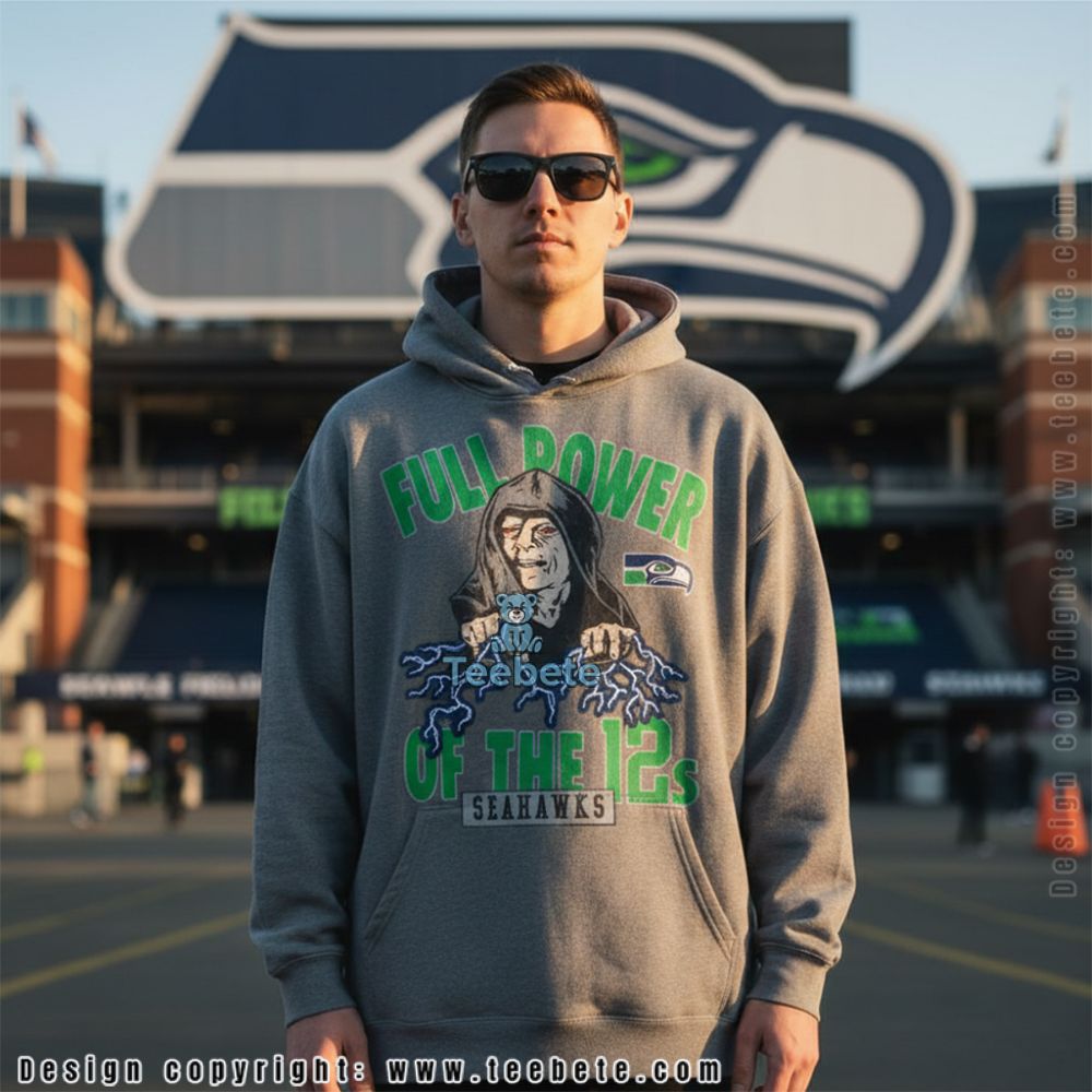 Seattle Seahawks Galactic Empire Full Power Of The 12S Hoodie Seattle Seahawks Galactic Empire Full Power Of The 12S Hoodie