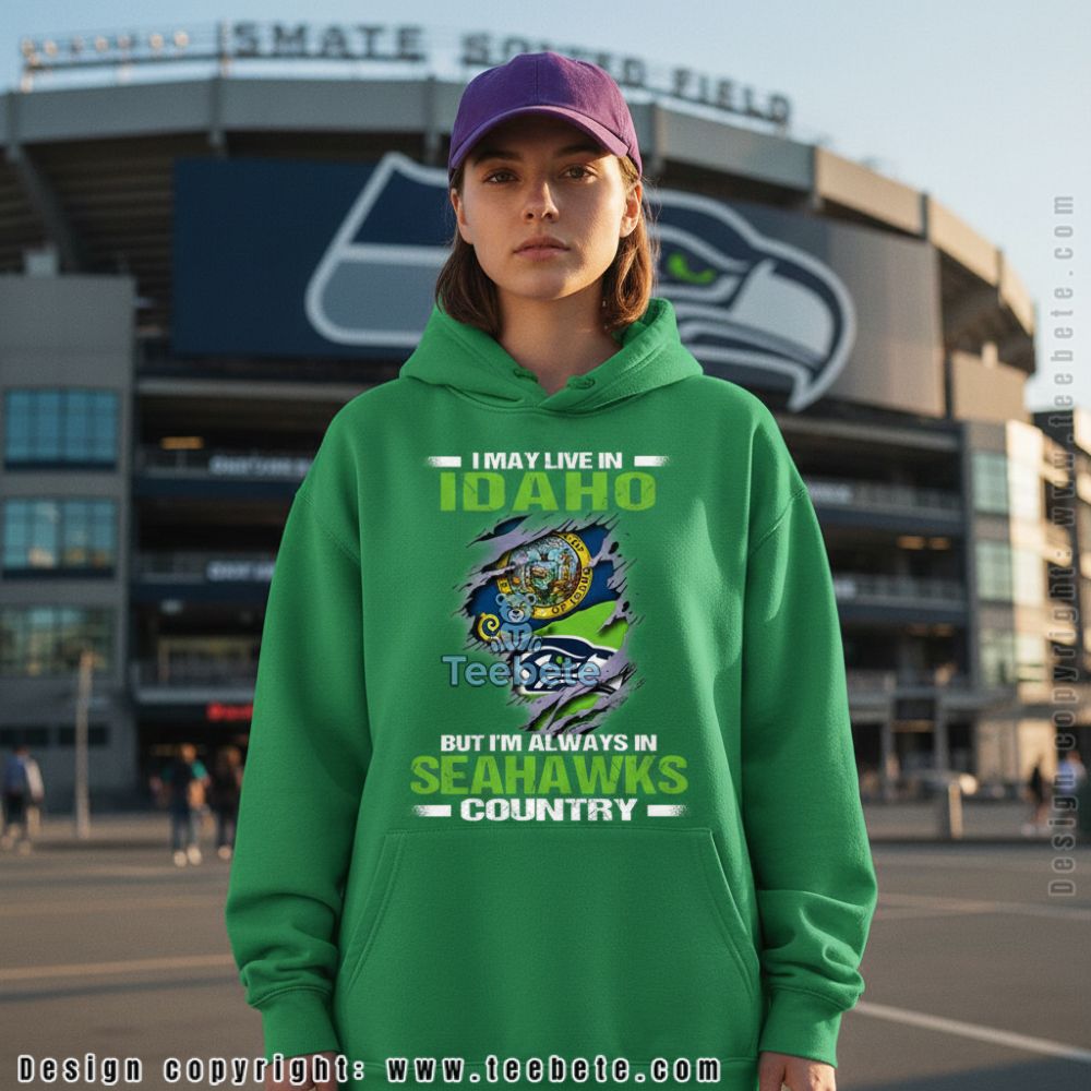 Seattle Seahawks Idaho State Fan Hoodie Seattle Seahawks Idaho State Fan Hoodie