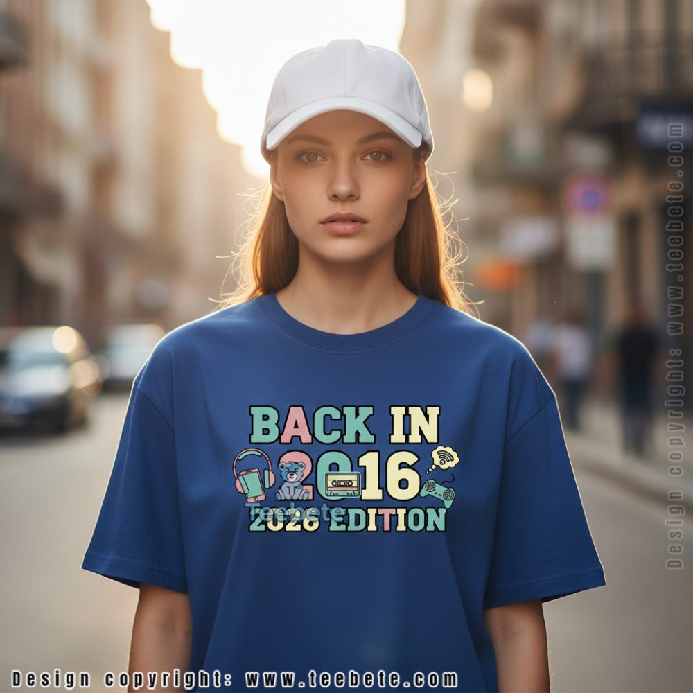 Throwback 2016 2026 Edition Nostalgia Graphic Tee