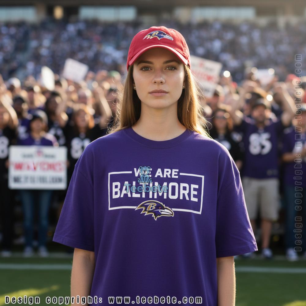 Sundays We Watch The Baltimore Ravens Cotton Shirt
