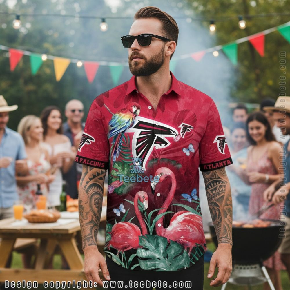 Atlanta Falcons Autism Awareness Fight Like A Falcon Hawaiian Shirt