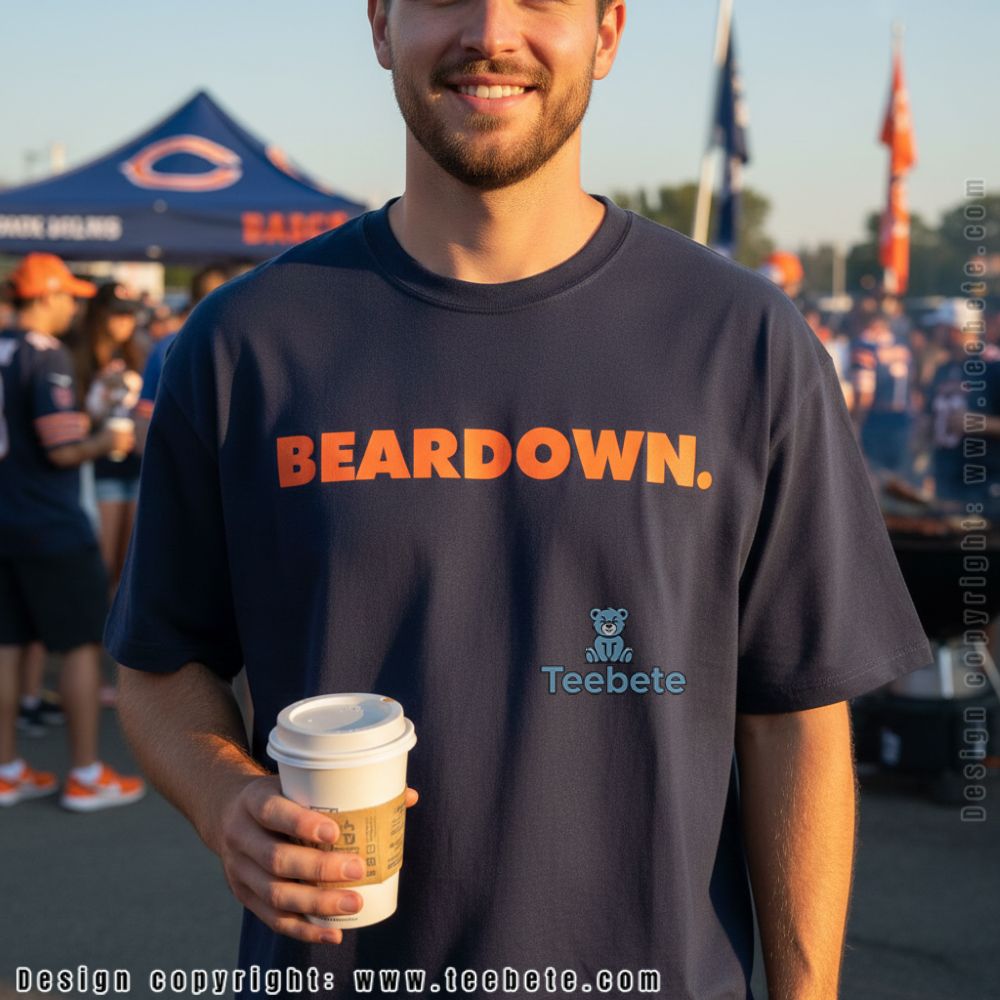 Bear Down Chicago Football Fans Vintage Shirt